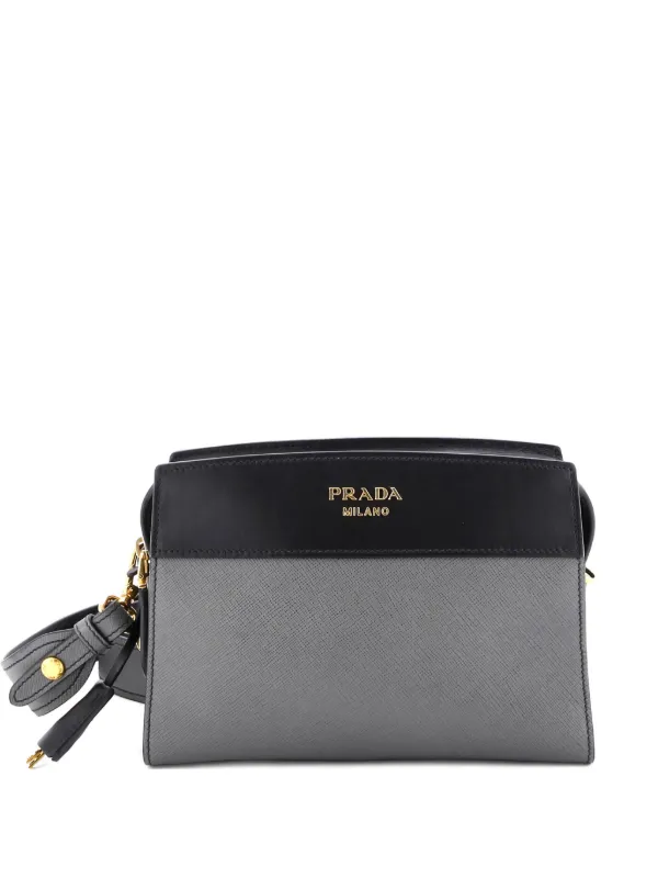 Prada Pre-Owned エスプラナード サフィアーノ シティ カーフ 