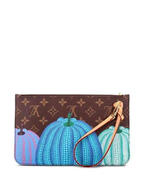 Louis Vuitton Pre-Owned Neverfull Pochette Yayoi Kusama Pumpkins Monogram Canvas Large pouch