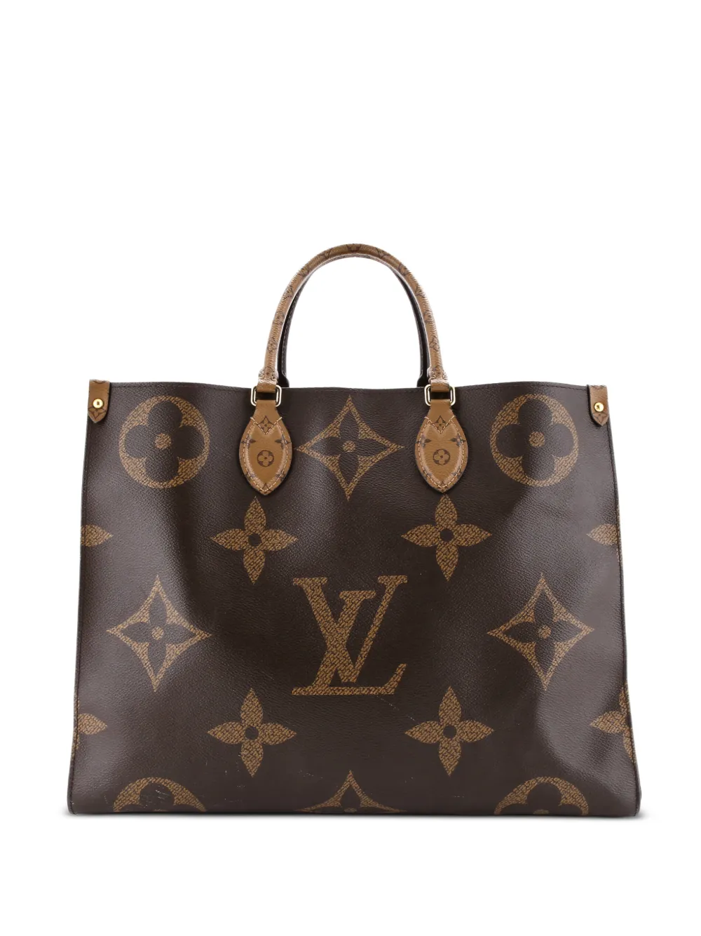 Louis Vuitton Pre-Owned OnTheGo Reverse Monogram Giant GM tote bag | Brown | Image 1