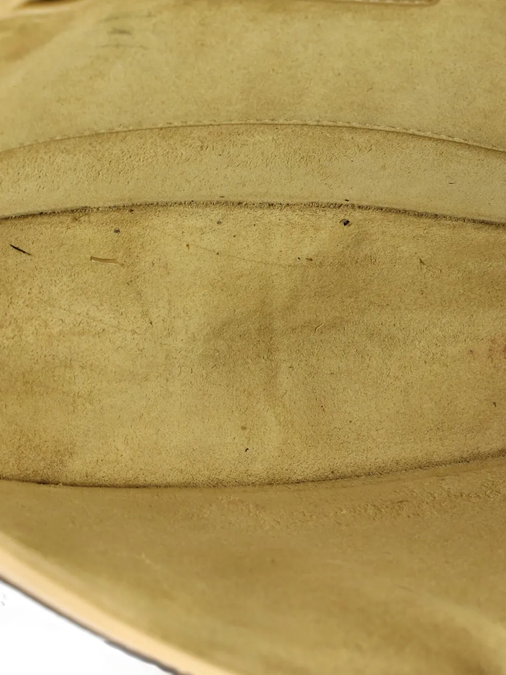 SAINT LAURENT Pre-owned Sunset Top Handle Leather Medium Shoulder Bag In Neutral