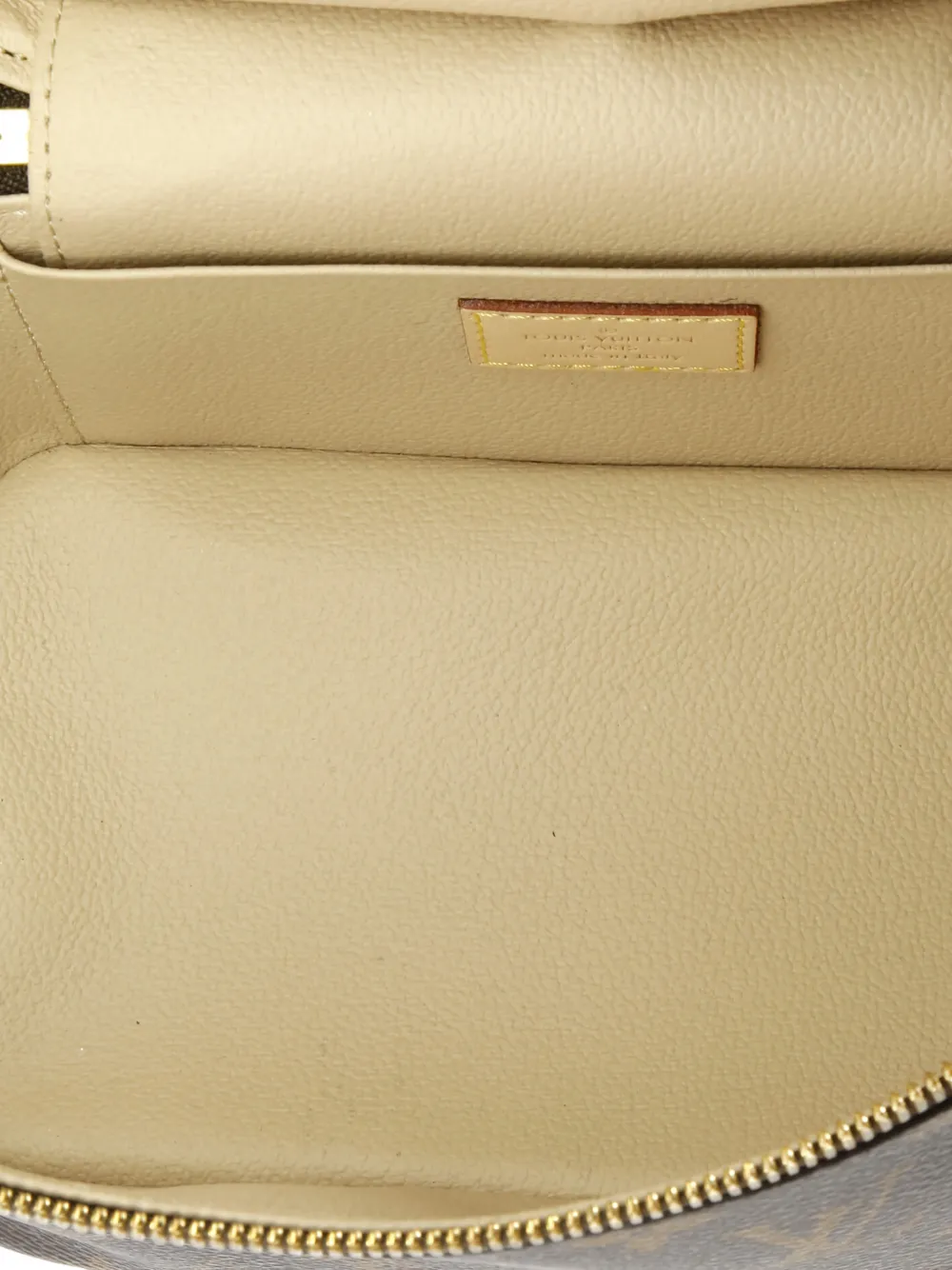 Pre-owned Louis Vuitton Nice Vanity Case Monogram Canvas Mini Pouch In Brown