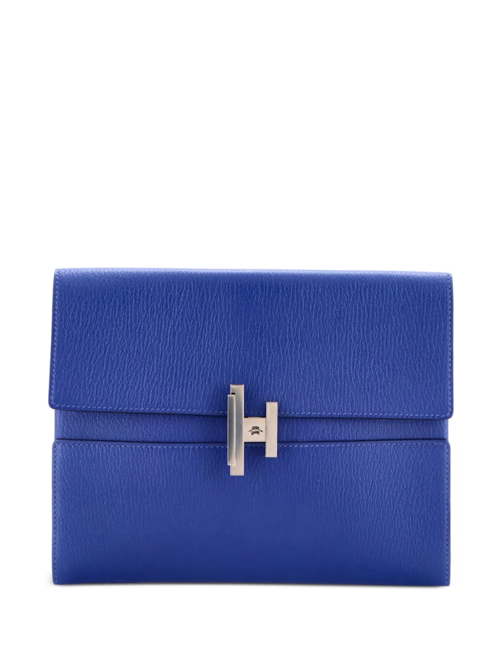 Hermès Pre-Owned Cinhetic Chevre Mysore clutch bag | azul | Image 1