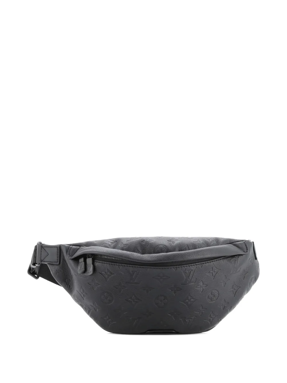 Louis Vuitton Pre-Owned Discovery Bumbag Monogram Shadow Leather PM belt bag - Nero