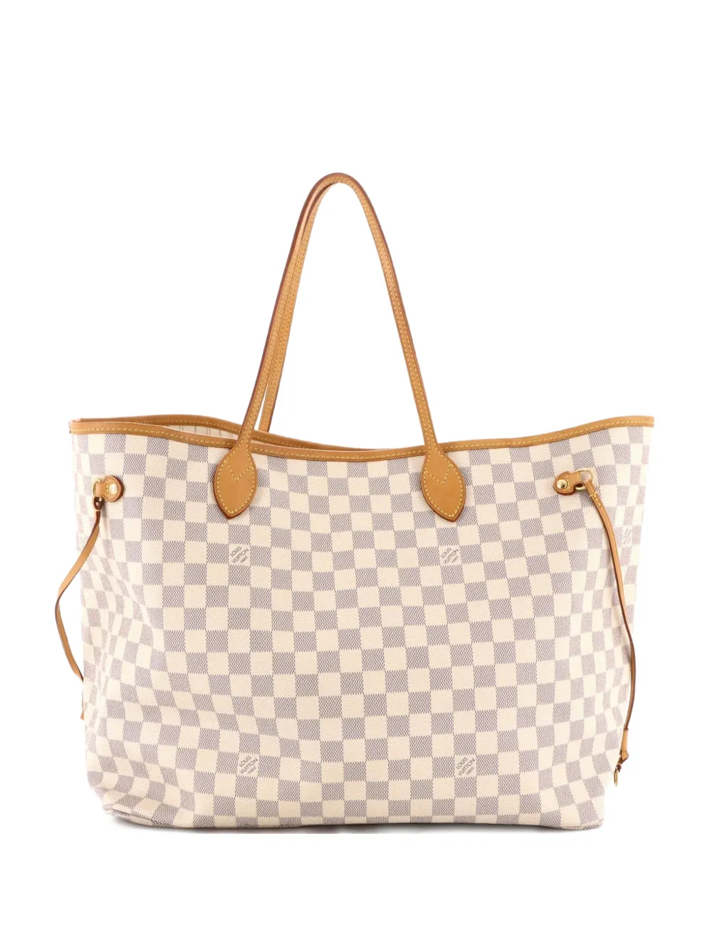 Louis Vuitton Pre-Owned Borsa tote Neverfull NM Damier GM - Bianco