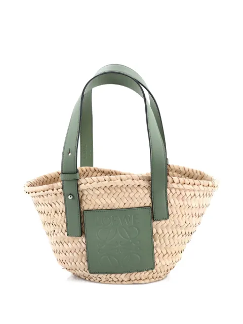 Loewe Pre-Owned Basket Raffia Small tote bag