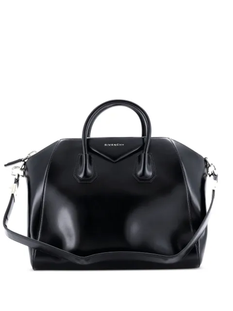 Givenchy Pre-Owned Antigona Bag Glazed Leather Medium satchel