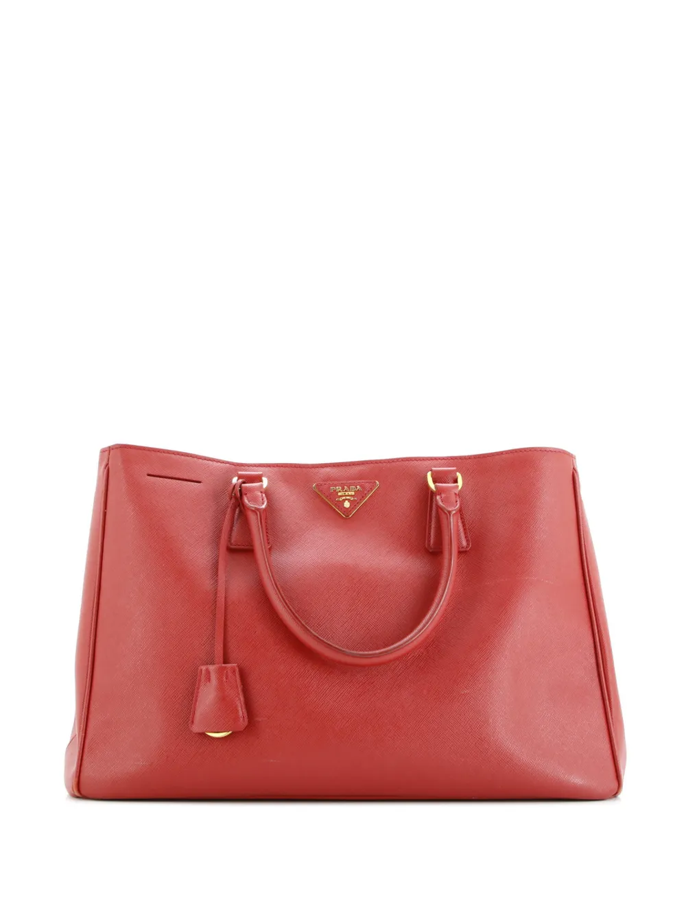 Prada Pre-Owned Lux Open Saffiano Leather Large tote bag | Red | Image 1