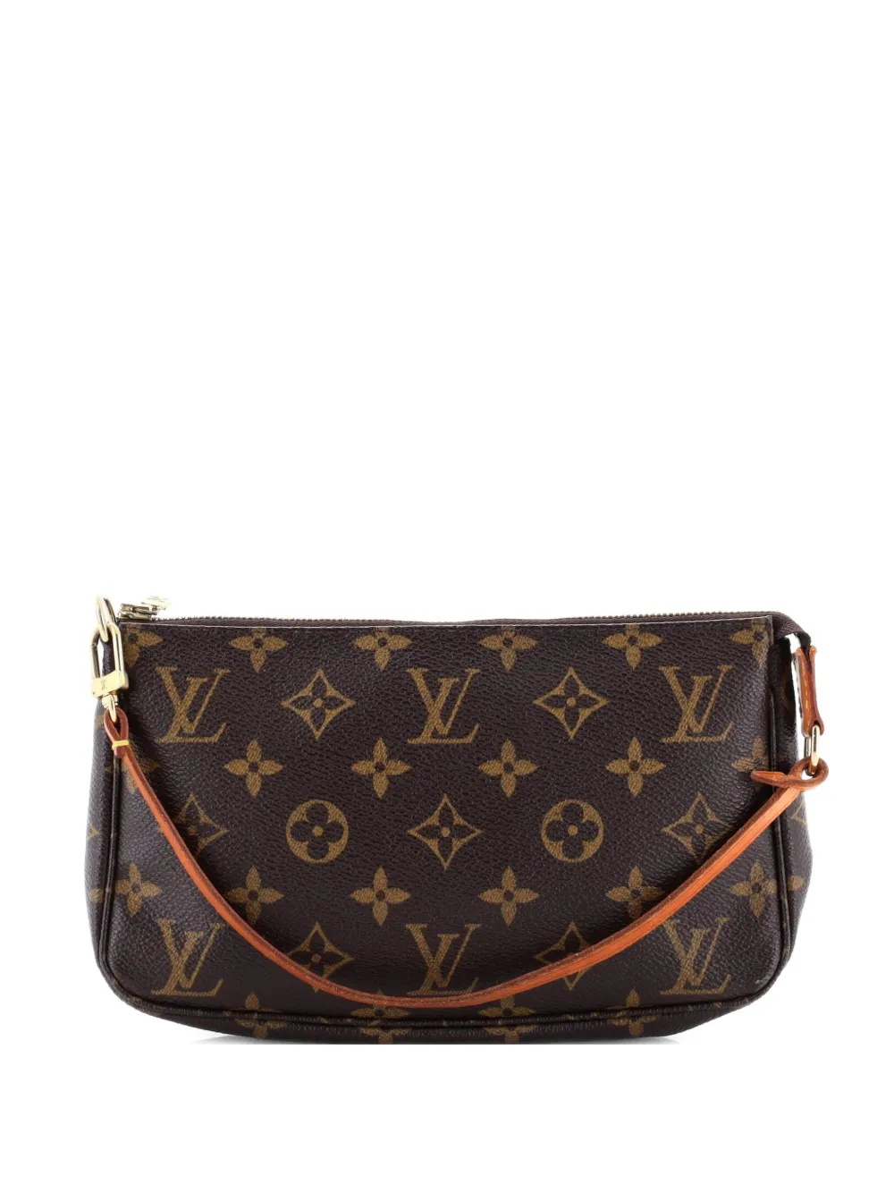 Louis Vuitton Pre-Owned Clutch Pochette Accessoires in tela con monogramma - Marrone
