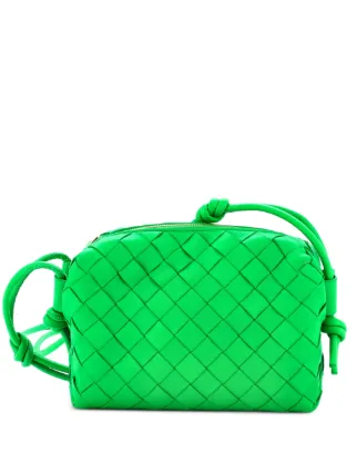 Y*O様 BOTTEGA VENETA イントレチャート ポーチ グリーン イントレ