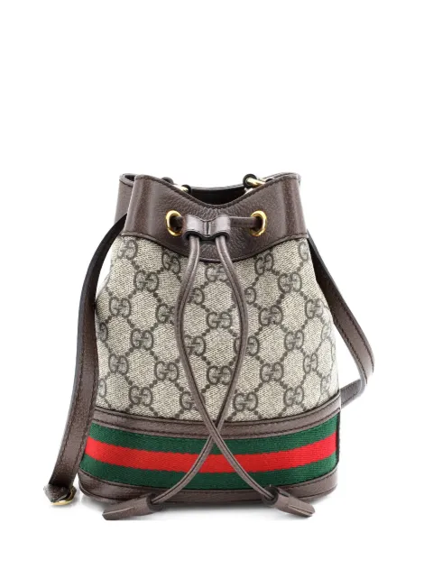 Gucci Pre-Owned Ophidia GG Coated Canvas Mini bucket bag