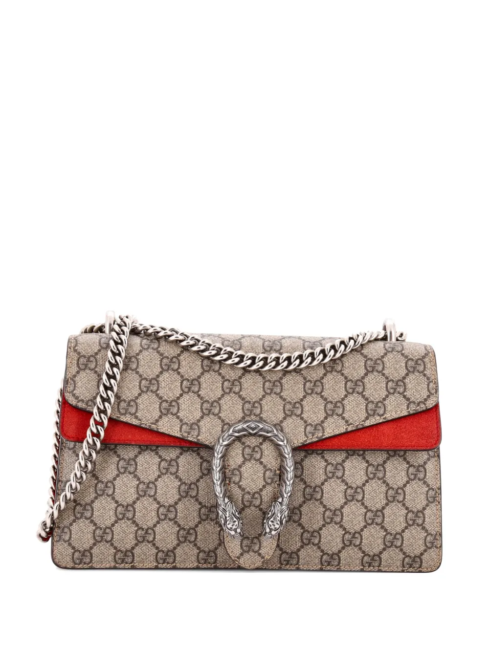 Gucci Pre-Owned Dionysus Bag GG Coated Canvas Small shoulder bag - Braun