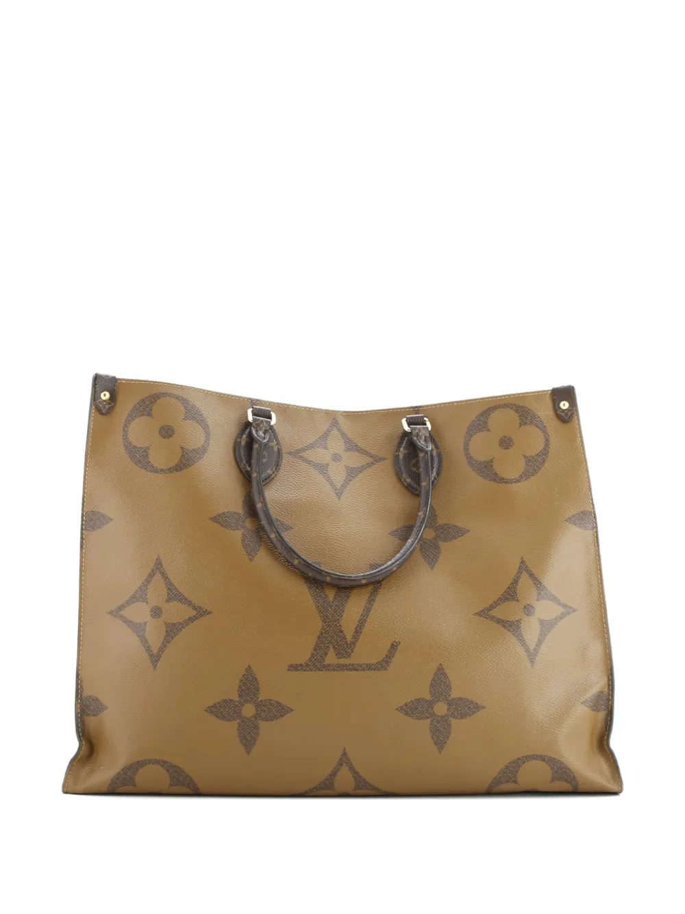 Louis Vuitton Pre-Owned OnTheGo Reverse Monogram Giant GM tote bag - Brown