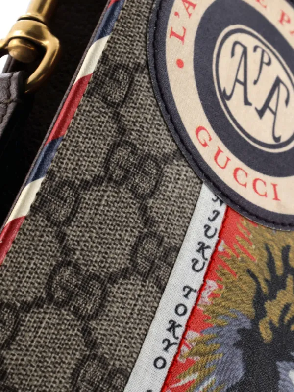 Gucci Pre-Owned クーリエ ポーチ GG コーテッドキャンバス ウィズ