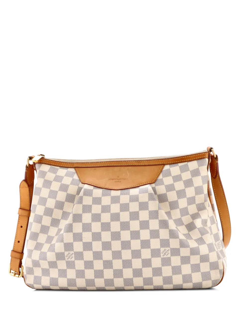 Louis Vuitton Pre-Owned Siracusa Handbag Damier MM shoulder bag - Bianco