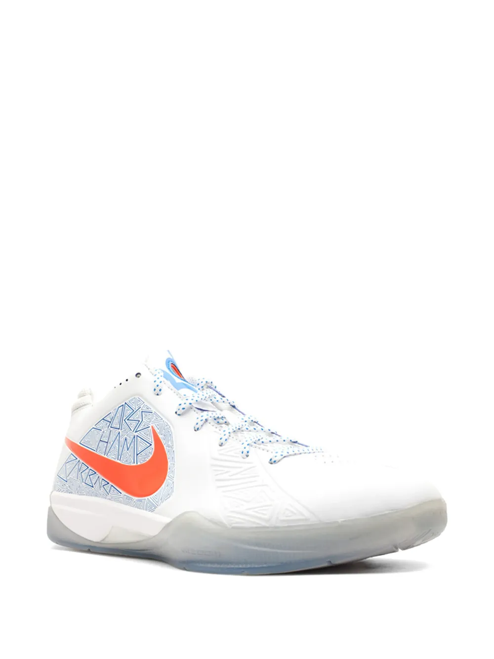 Nike Zoom KD 3 LS 'Scoring Title' sneakers met logo Wit