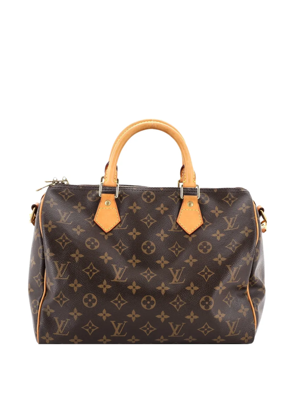 Louis Vuitton Pre-Owned Borsa a spalla Speedy Bandouliere 30 in tela con monogramma - Marrone