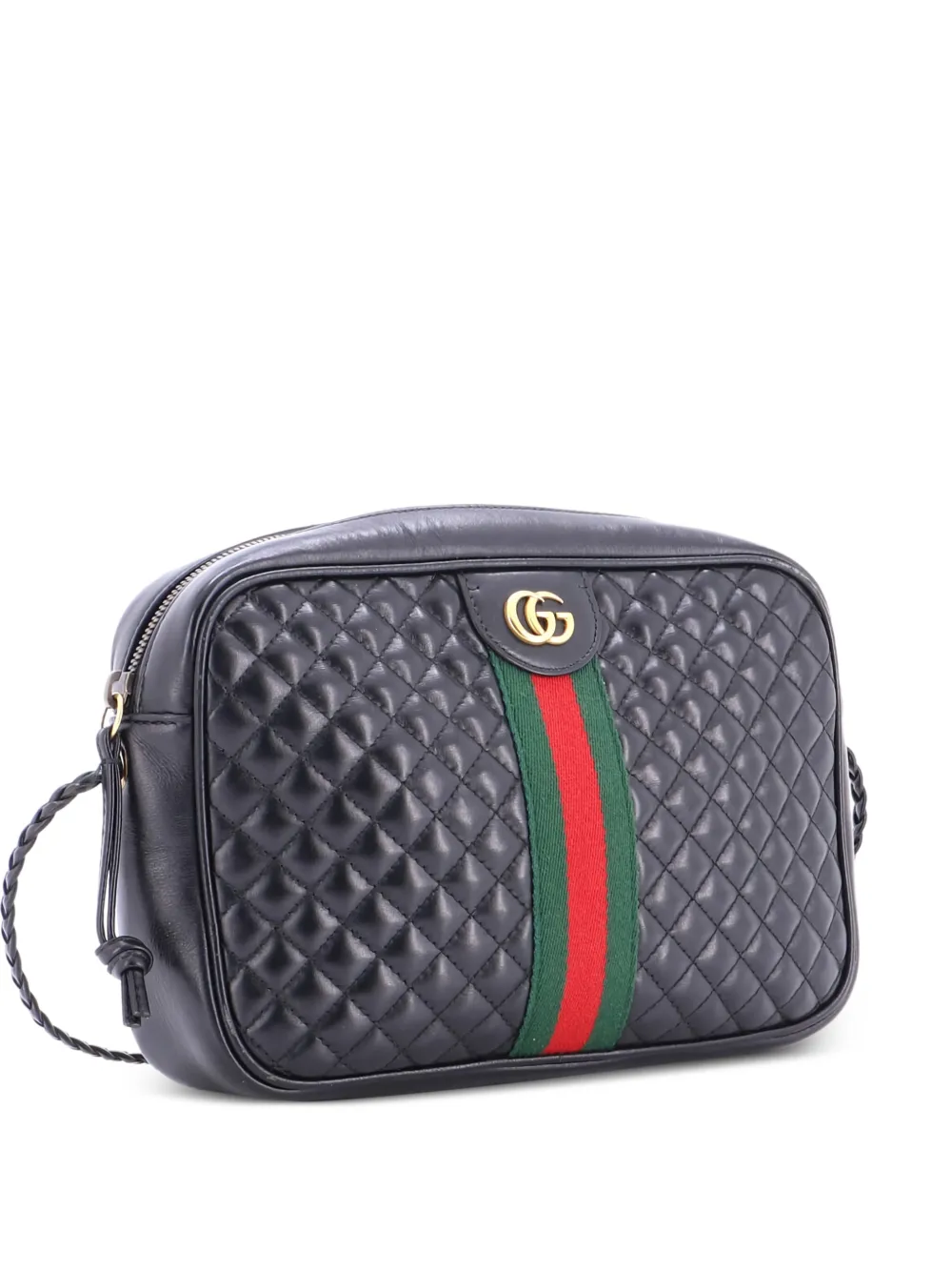 Gucci Pre-Owned Trapuntata Camera Bag Quilted Leather Small crossbody bag - Nero
