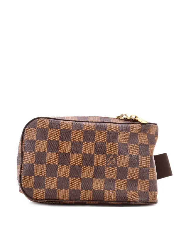 Louis Vuitton Pre-Owned ジェロニモス ウエスト バッグ ダミエ ベルト
