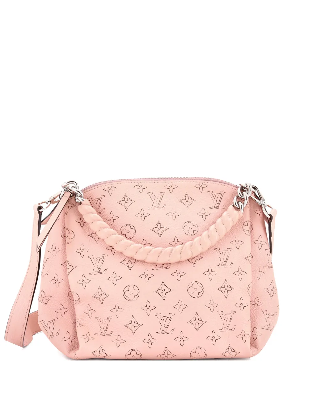 Louis Vuitton Pre-Owned Babylone Handbag Mahina Leather BB hobo bag - Rosa