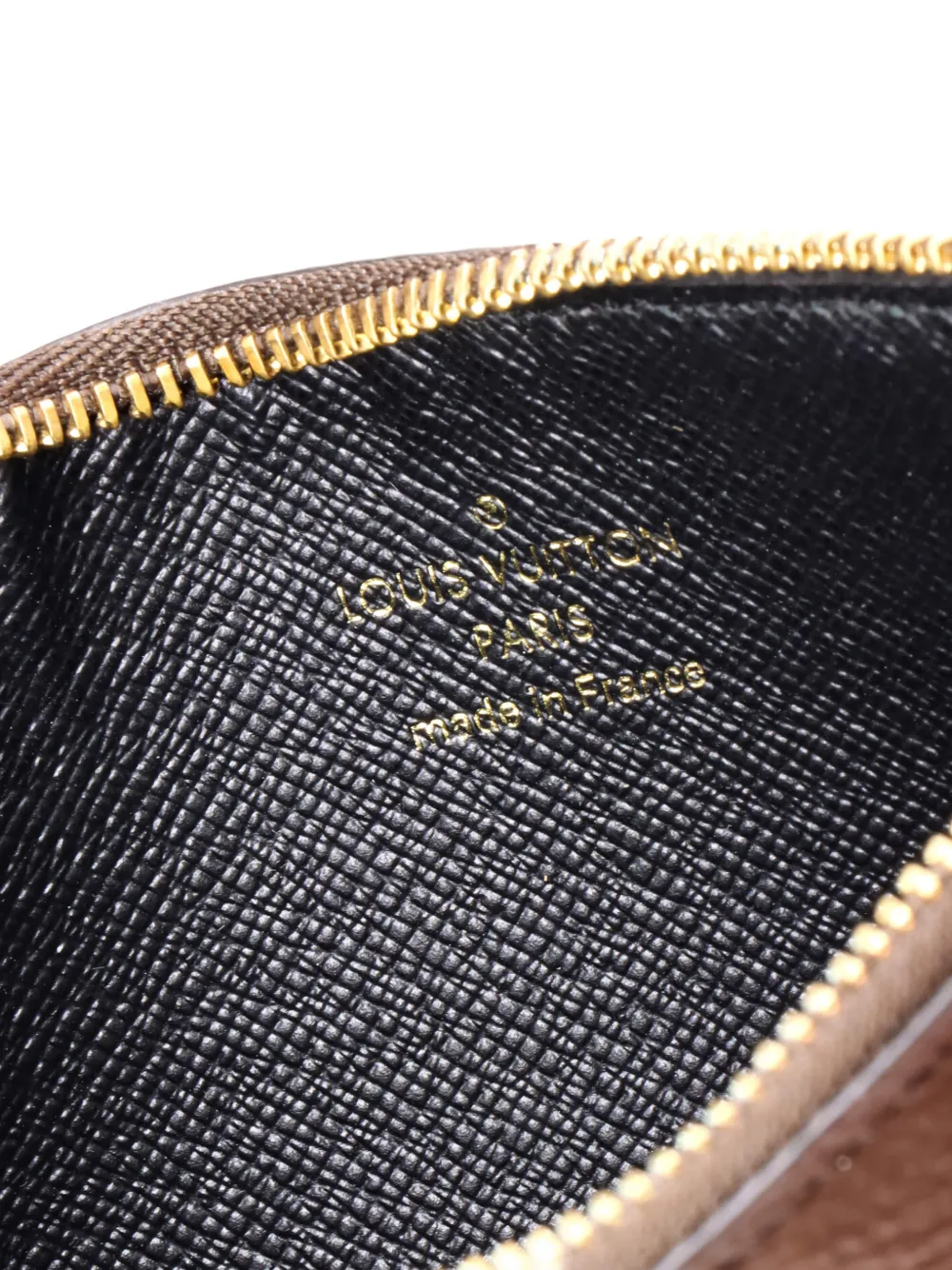 Pre-owned Louis Vuitton Trio Pouch Set Reverse Monogram Giant Clutch Bag In Brown