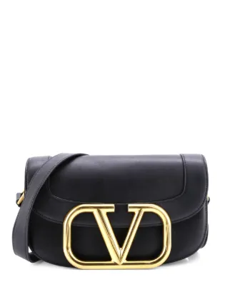 Valentino Garavani Pre-Owned スーパーVEE レザー ミディアム 