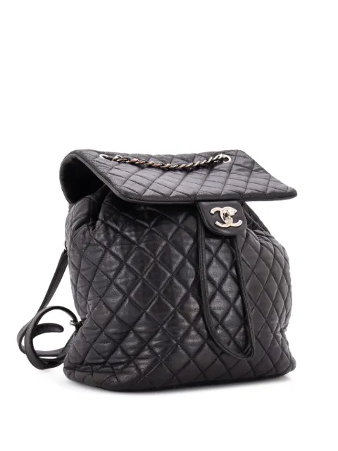 CHANEL Pre-Owned Urban Spirit Quilted Lambskin Large backpack