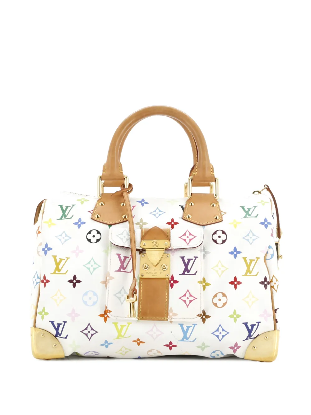Louis Vuitton Pre-Owned Speedy Handbag Monogram Multicolor 30 satchel - Multicolore