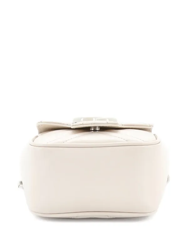 Gucci Pre-Owned GG Marmont Flap Matelasse Leather Mini Belt  display picture 3
