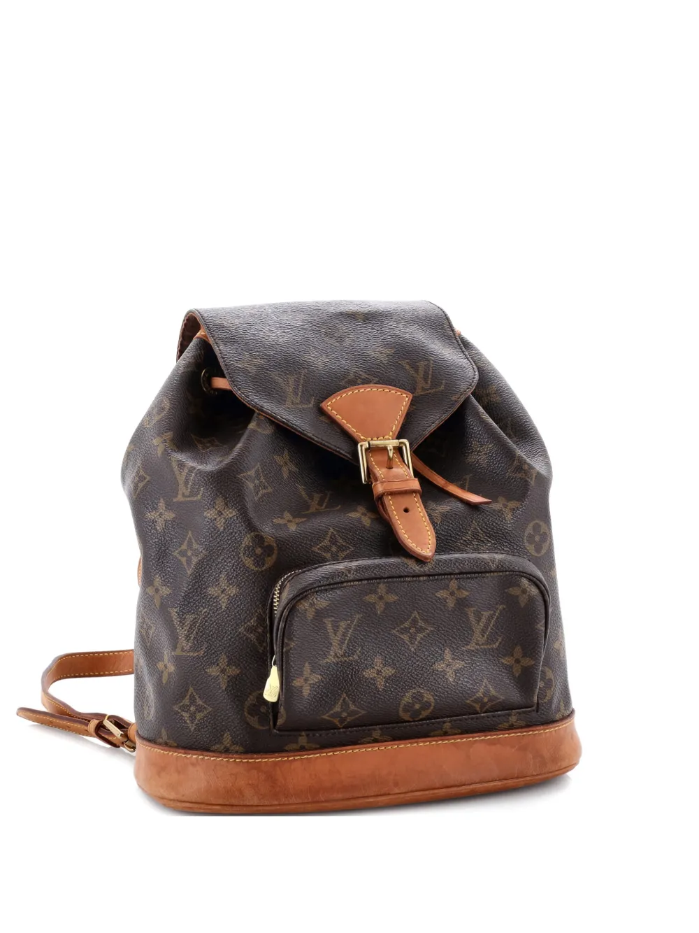 Louis Vuitton Pre-Owned Vintage Montsouris Monogram Canvas MM backpack | Brown | Image 1