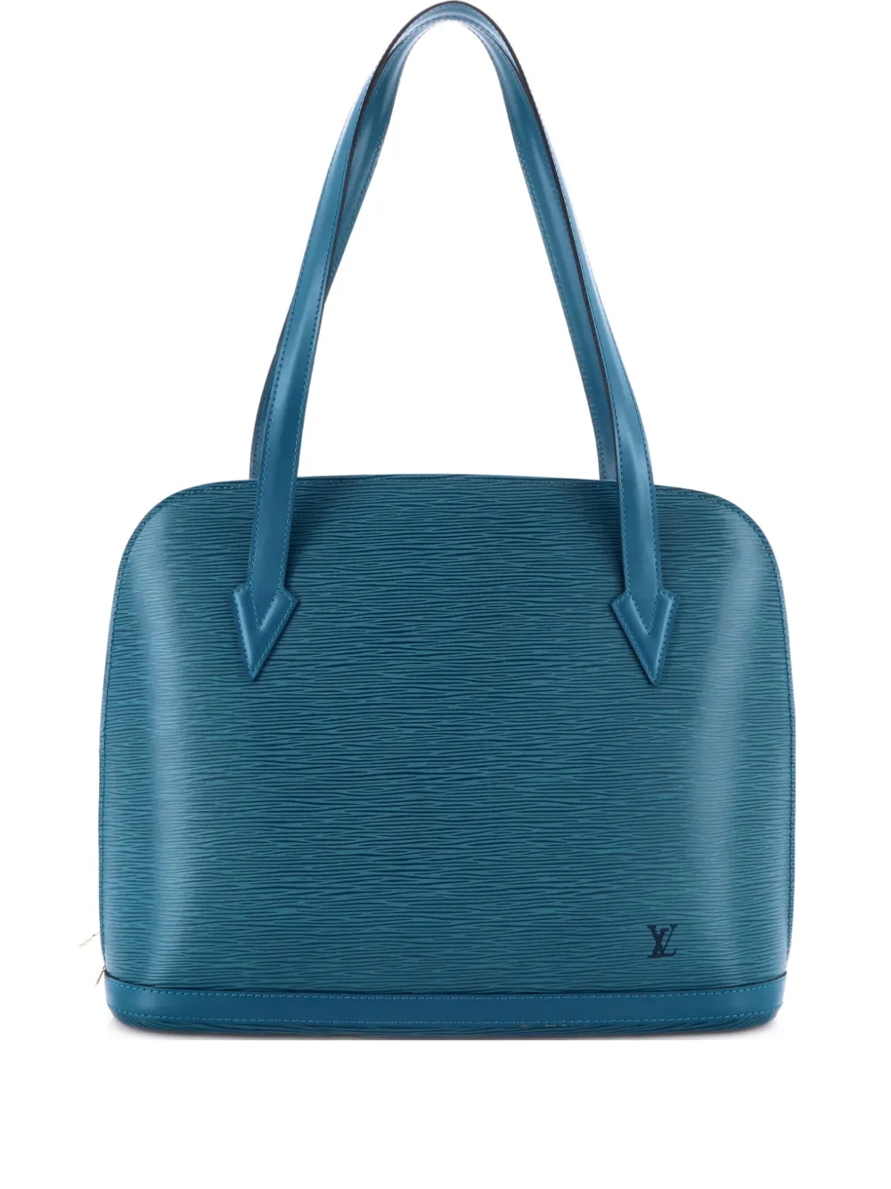 Louis Vuitton Pre-Owned Lussac Handbag Epi Leather shoulder bag - Blu