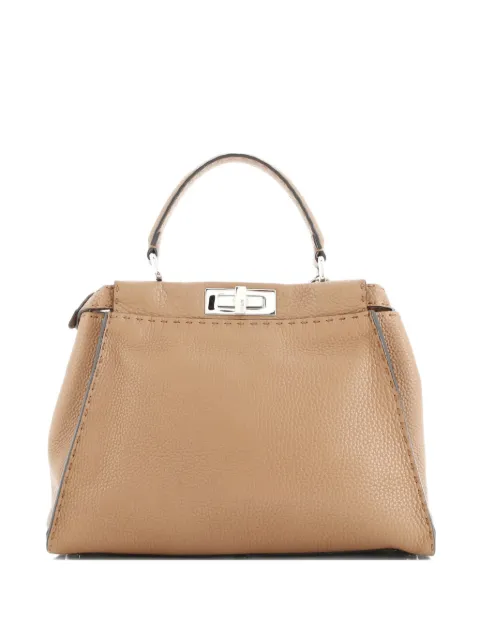 Fendi Pre-Owned sac à bandoulière Selleria Peekaboo en cuir