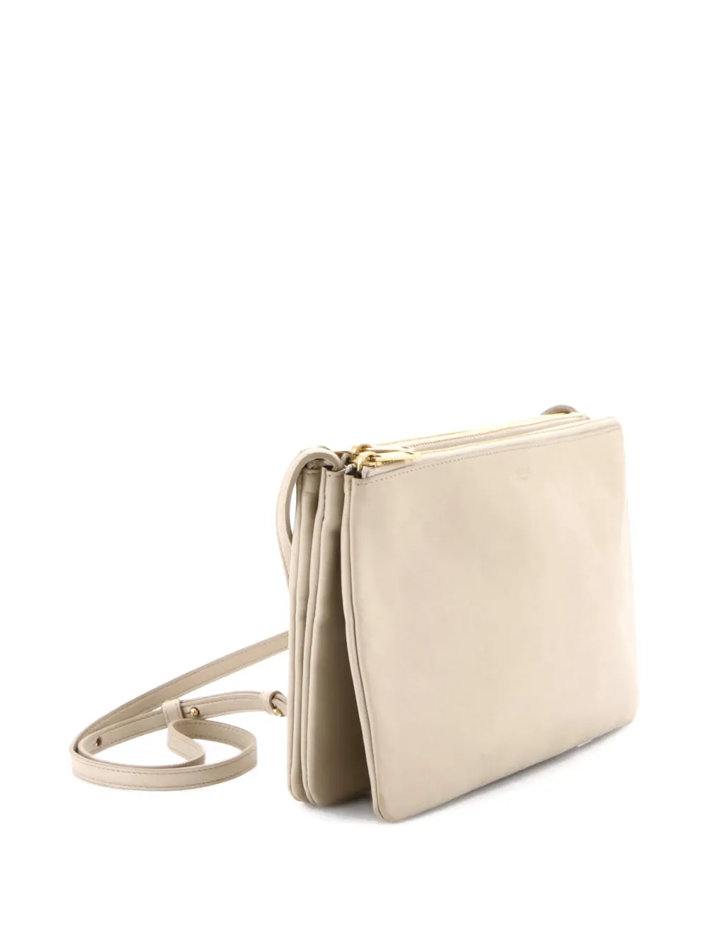 Trio Leather Large Crossbody Bag