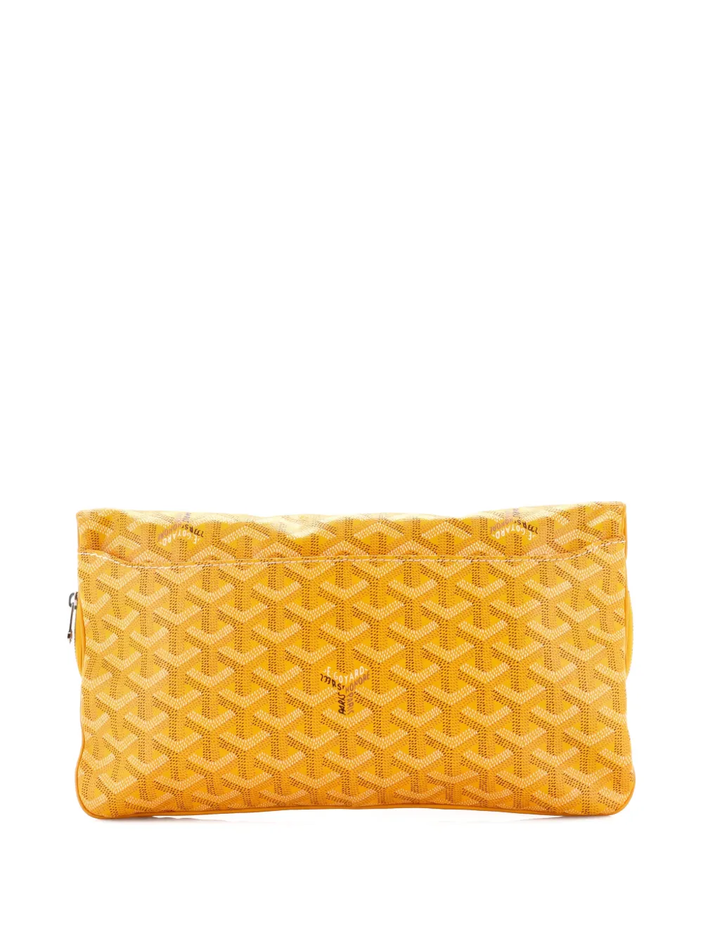 Goyard Pre-Owned Saint Marie Coated Canvas clutch bag - Giallo
