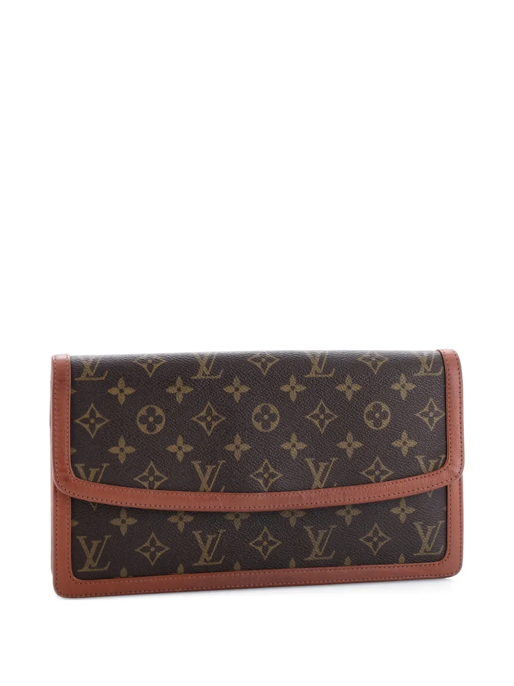 Dame Pochette Monogram Canvas Gm Clutch Bag