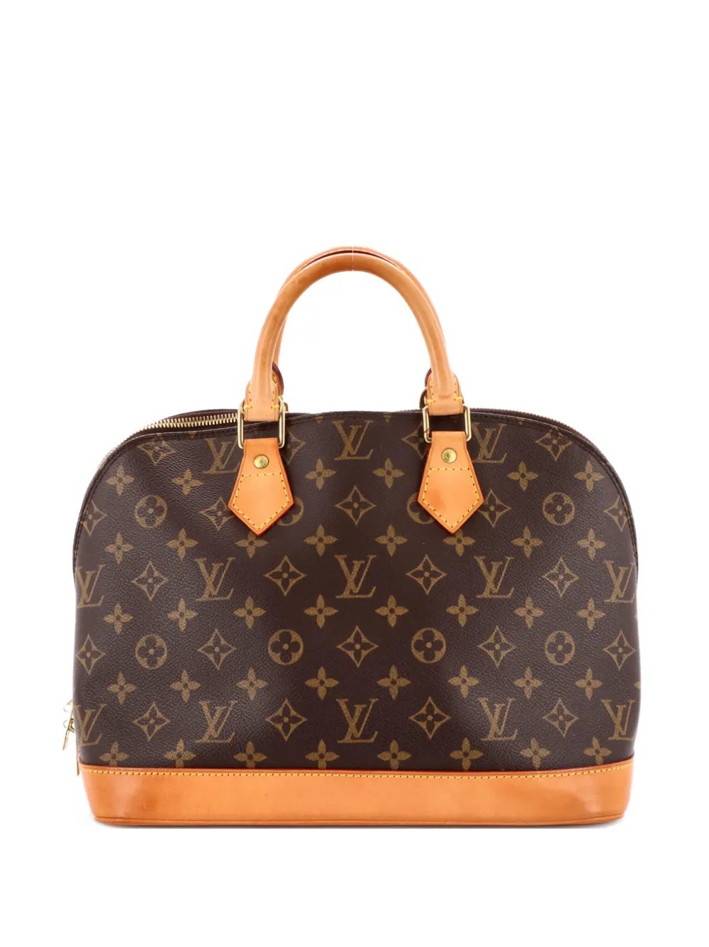 Louis Vuitton Pre-Owned Alma Handbag Monogram Canvas PM satchel - Marrone