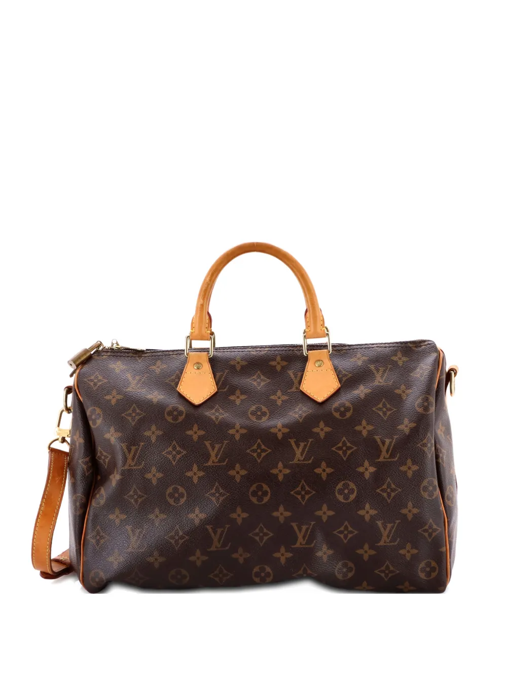 Louis Vuitton Pre-Owned Speedy Bandouliere Bag Monogram Canvas 35 satchel - Marrone