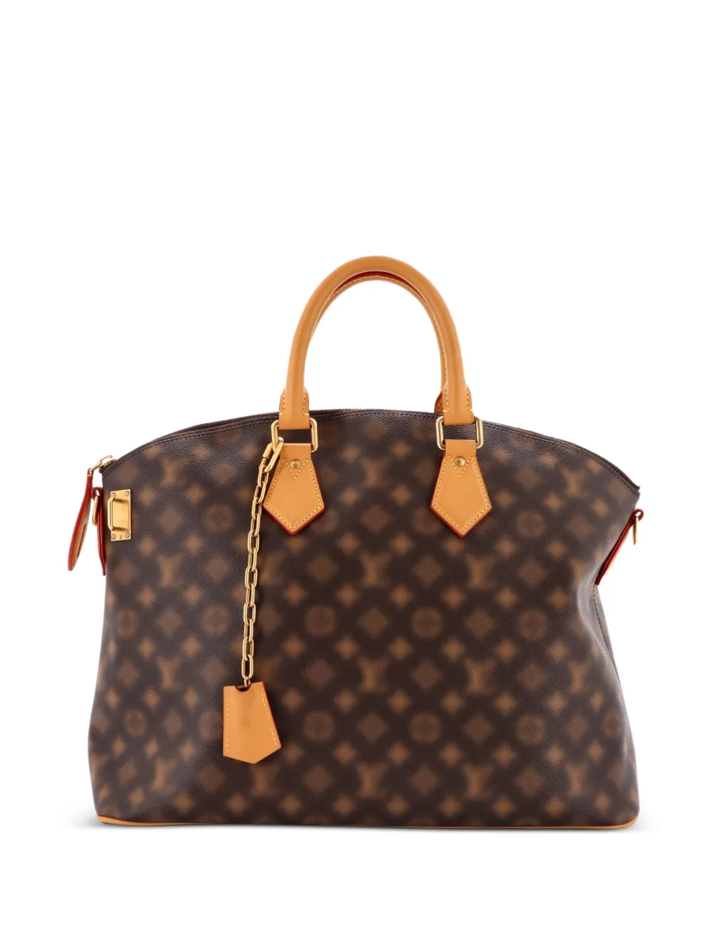 Louis Vuitton Pre-Owned Neo Lockit Handbag Limited Edition Blurry Monogram Canvas satchel - Braun