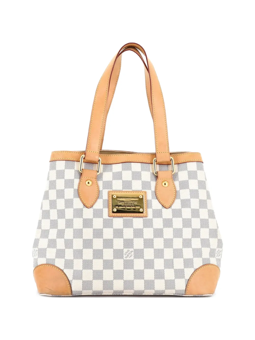 Louis Vuitton Pre-Owned Borsa tote Hampstead Damier PM - Bianco