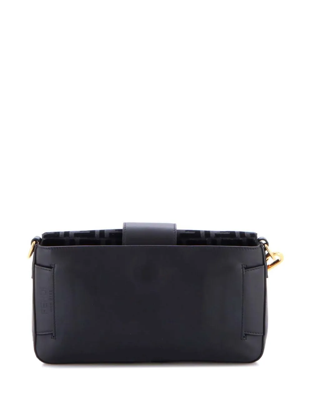 Fendi Pre-Owned x Jackson Wang Baguette Convertible Belt Bag Zucca Velvet and Leather crossbody bag | Pre-Owned | Image 2