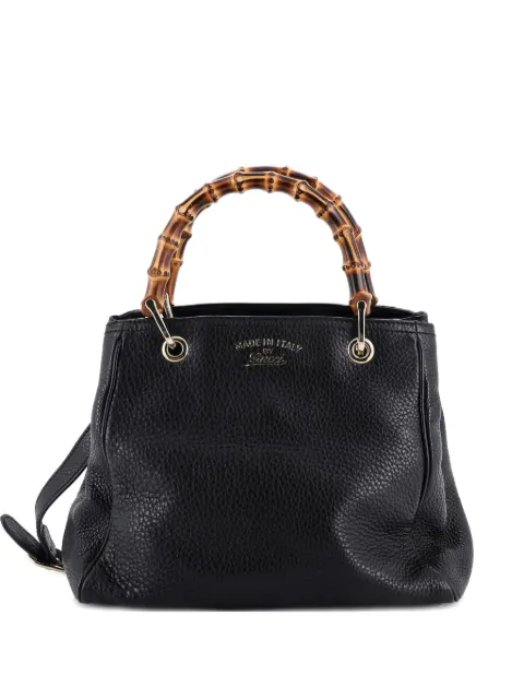 Gucci Pre-Owned Bamboo Shopper Leather Small tote bag