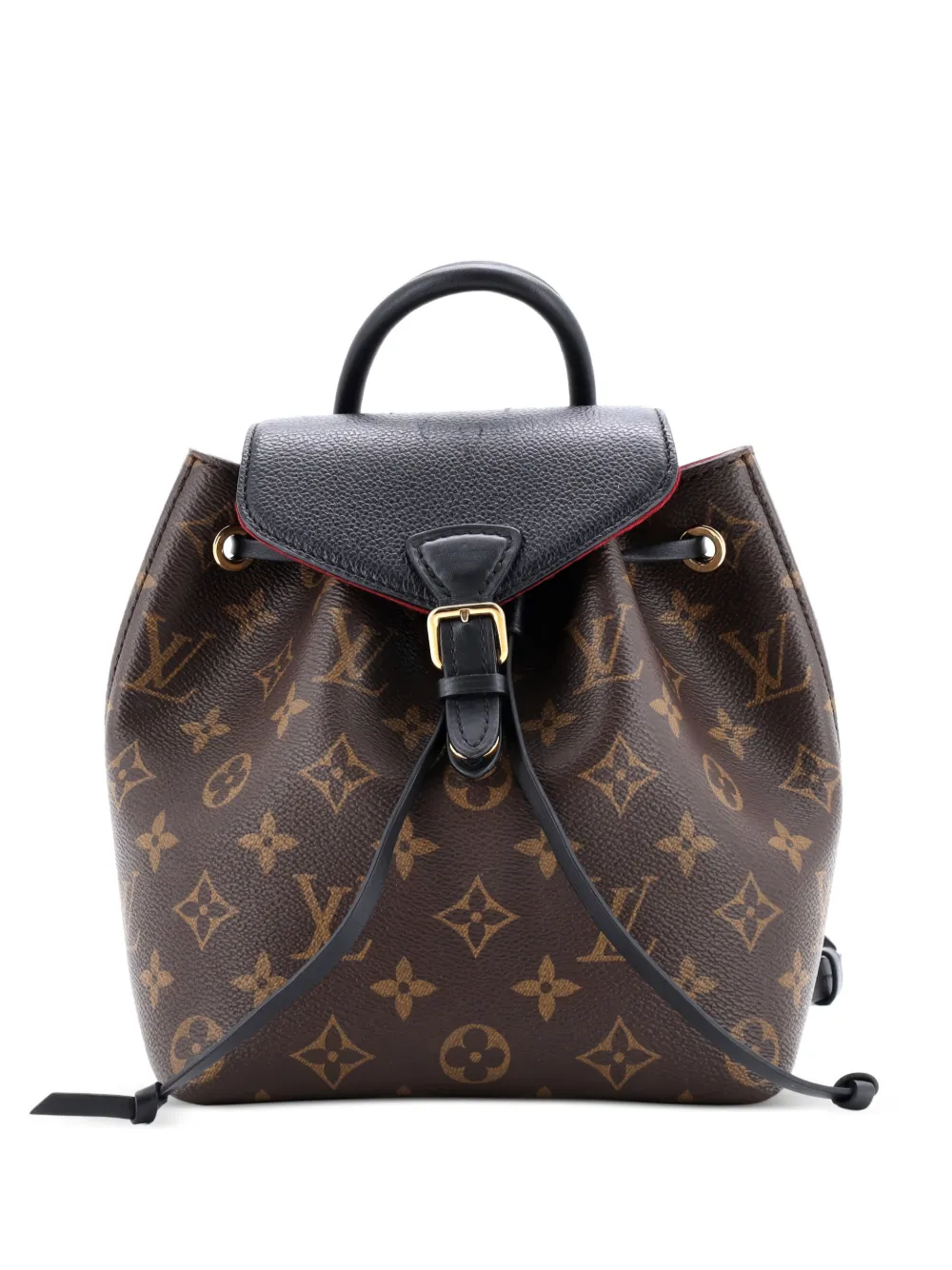 Louis Vuitton Pre-Owned Montsouris NM Monogram Canvas with Leather BB backpack | Brown | Image 1