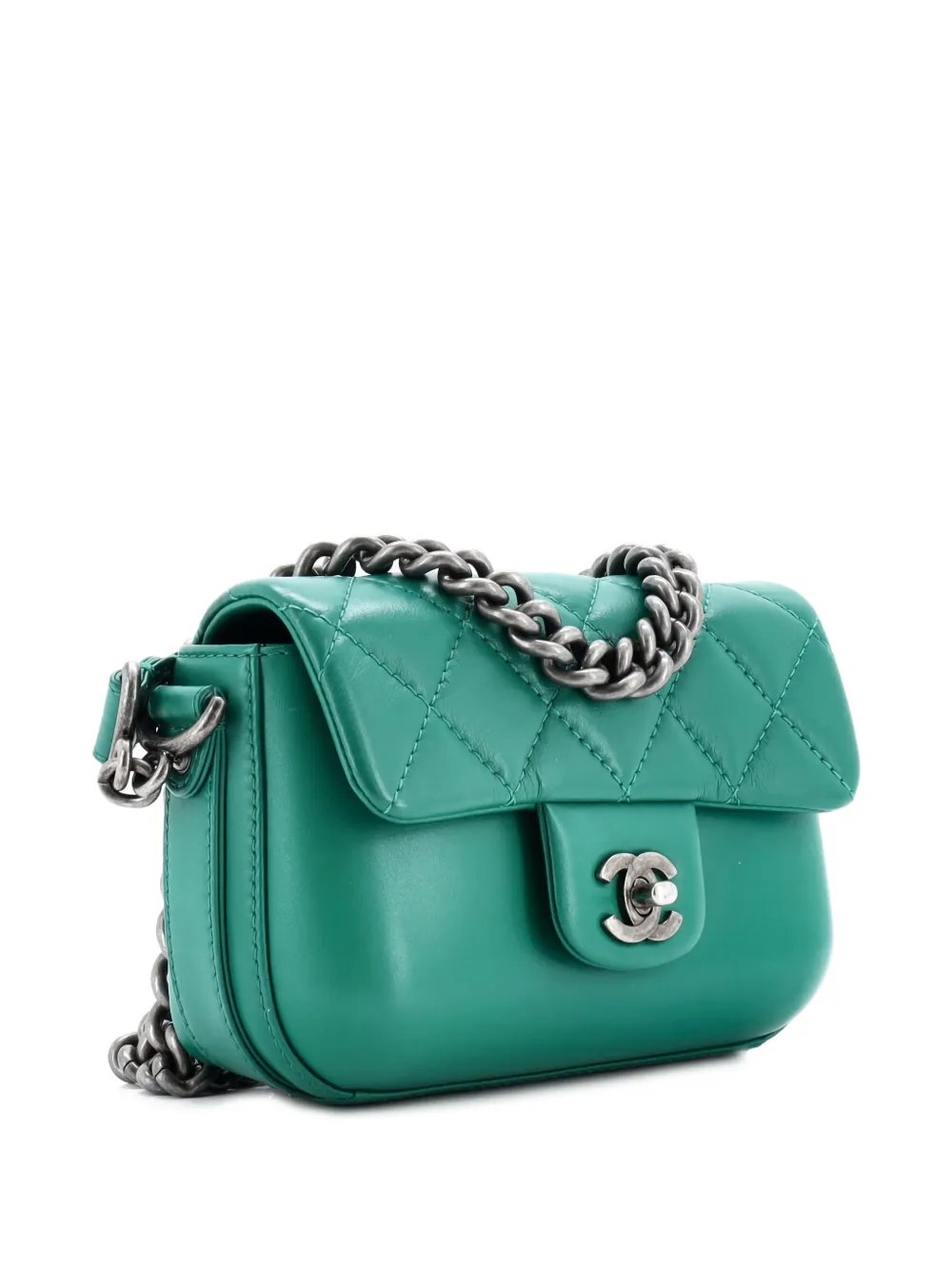 Rock My Flap Bag Quilted Calfskin Mini Shoulder Bag