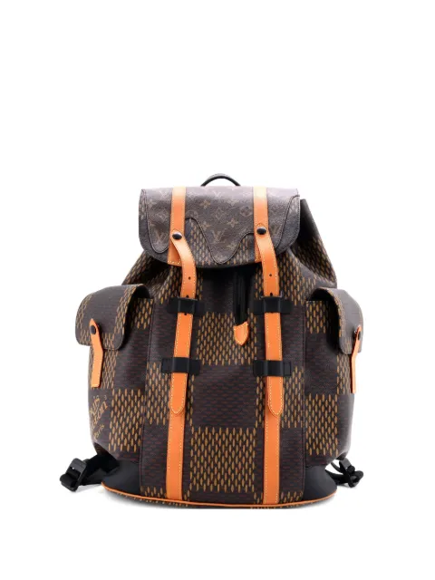 Louis Vuitton Pre-Owned sac à dos Nigo Christopher Limited Edition Giant Damier et toile monogrammée PM