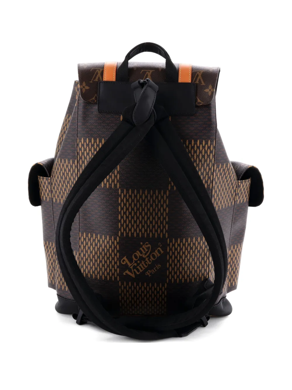 Louis Vuitton Pre-Owned Nigo Christopher Limited Edition Giant Damier and Monogram Canvas PM backpack | Pre-Owned | Image 2