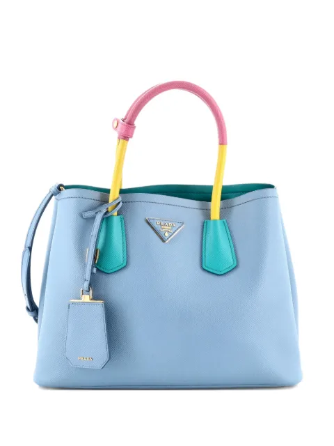 Prada Pre-Owned Cuir Double Saffiano Leather Small tote bag