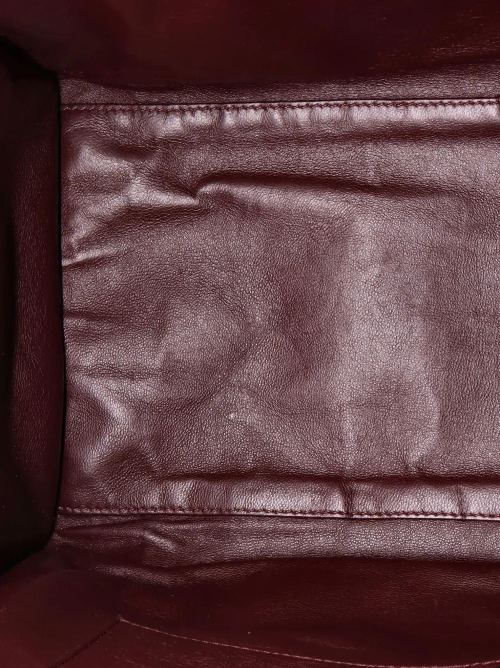 Pre-owned Celine Bicolor Luggage Bag Leather Mini Satchel In Black