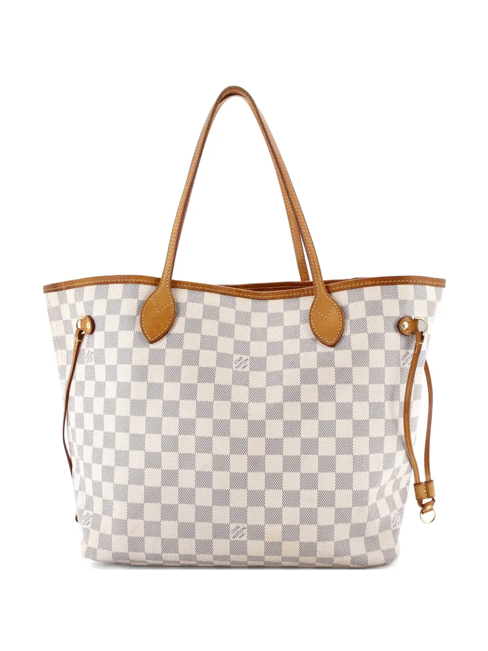 Louis Vuitton Pre-Owned Neverfull Damier MM tote bag - Bianco