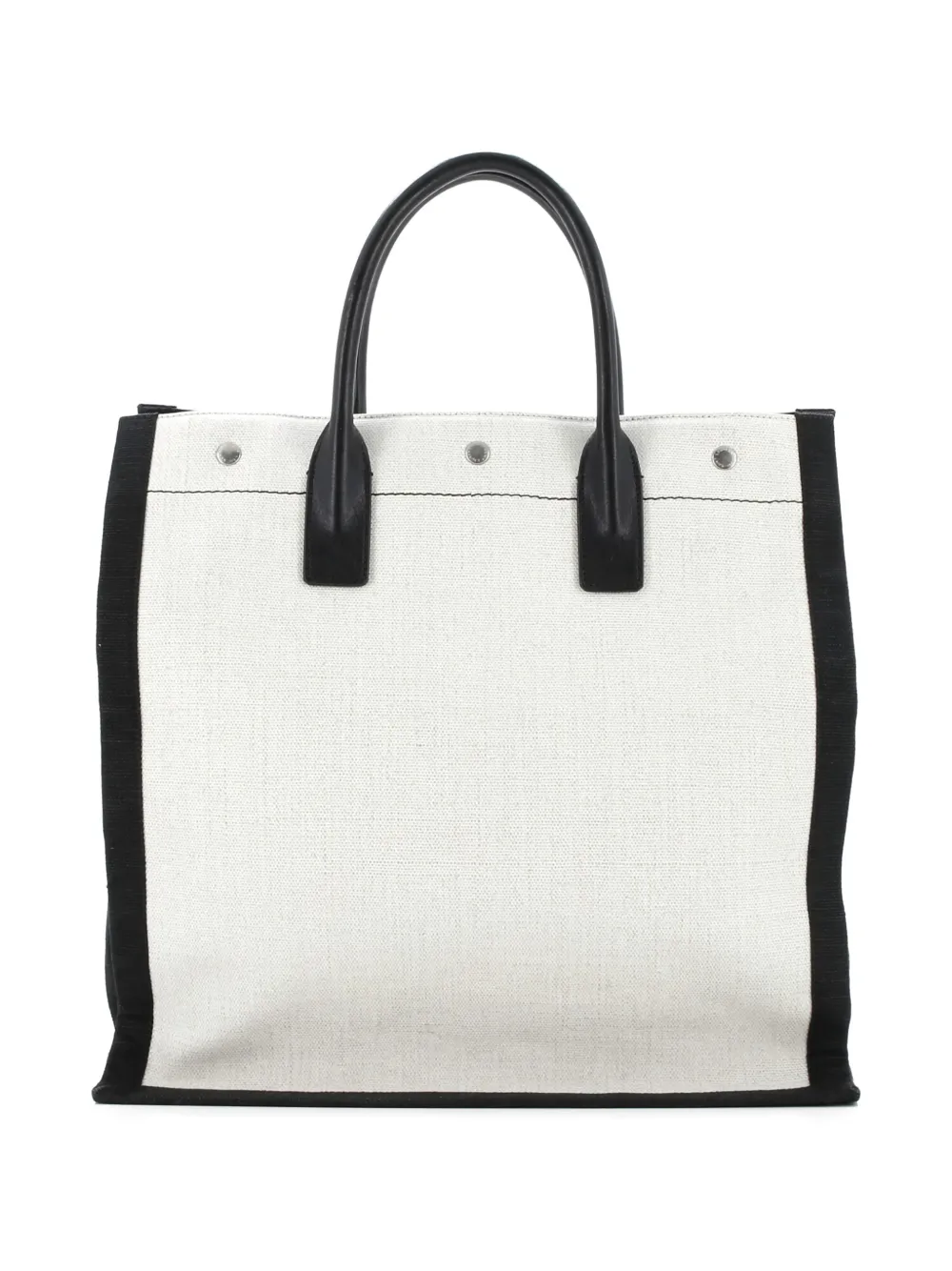 Saint Laurent Pre-Owned Rive Gauche Shopper Canvas Tall tote bag | Pre-Owned | Image 2