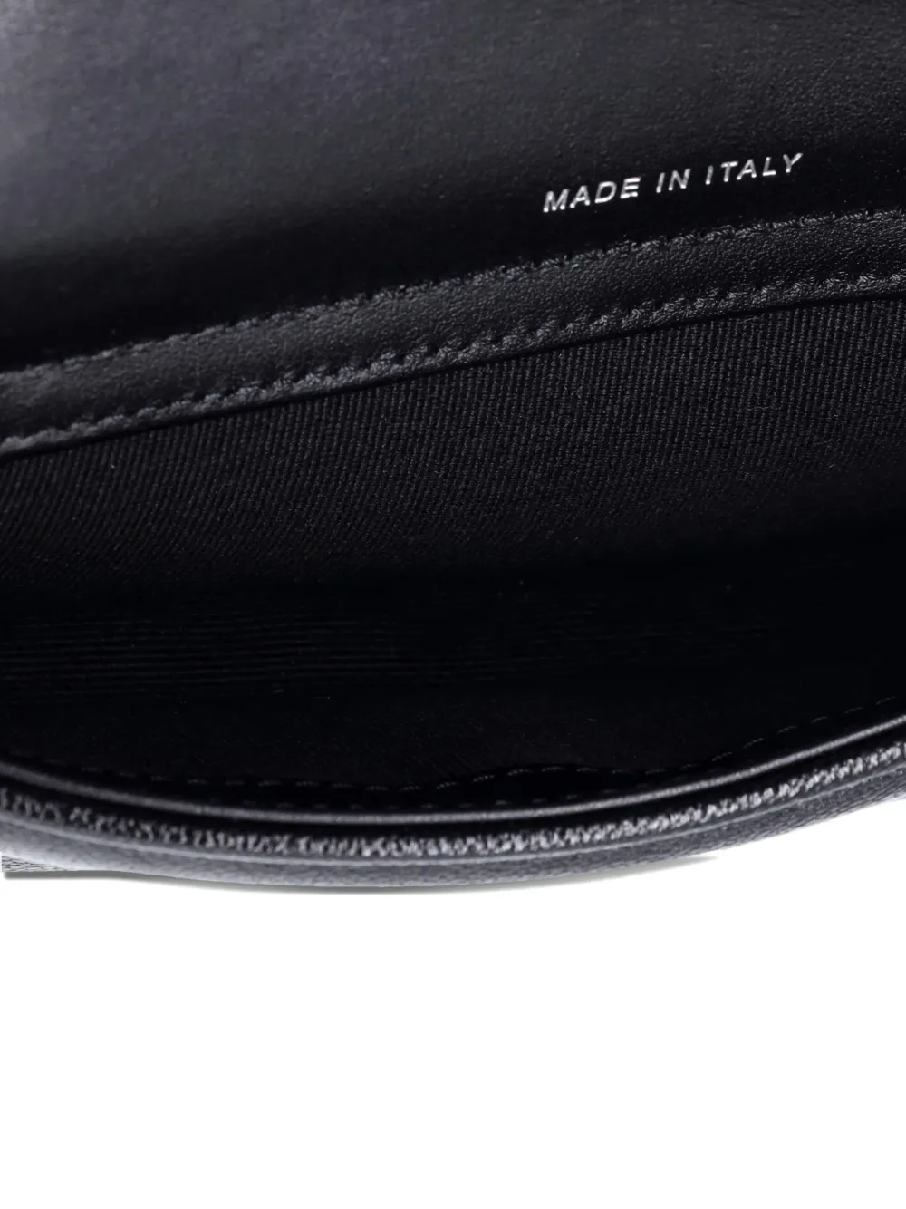 CHANEL Pre-owned Boy Flap Phone Holder With Chain Quilted Caviar Crossbody Bag In Black