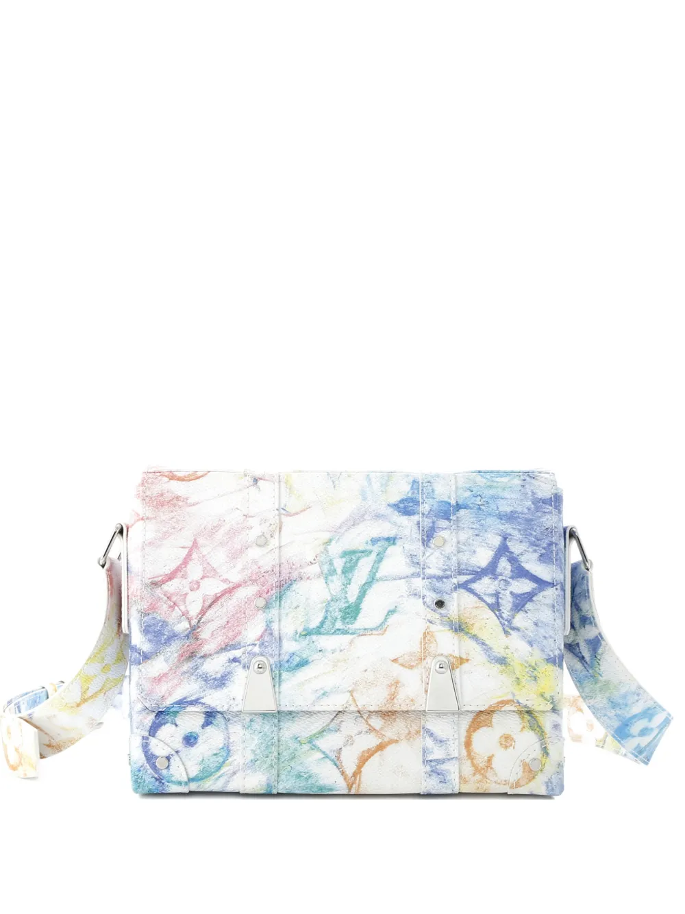 Louis Vuitton Pre-Owned Trunk Messenger Bag Limited Edition Monogram Pastel Multicolor crossbody bag - Multicolore